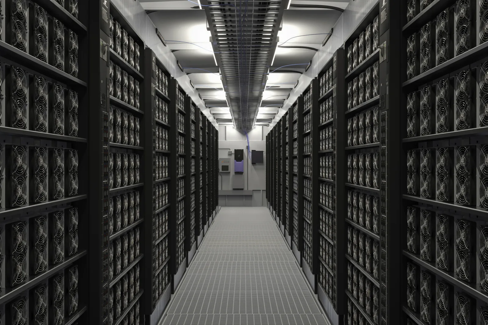 Server hall commissioning